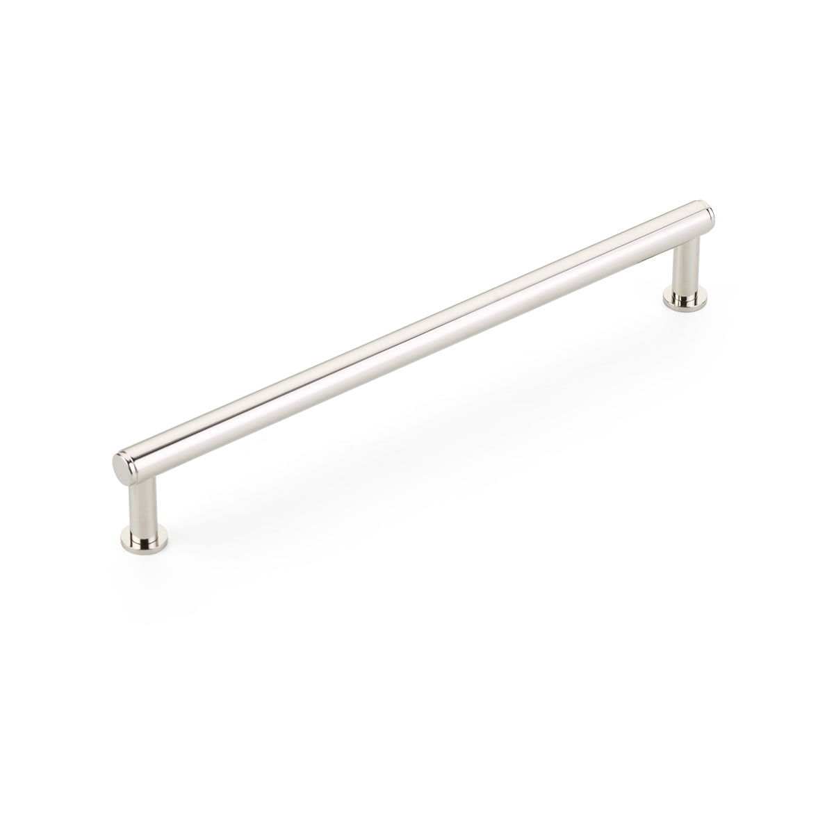 Schaub Pub House Pull 8" Polished Nickel