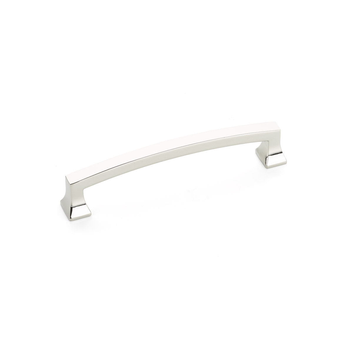 Schaub Menlo Park Arched Pull 5" Polished Nickel