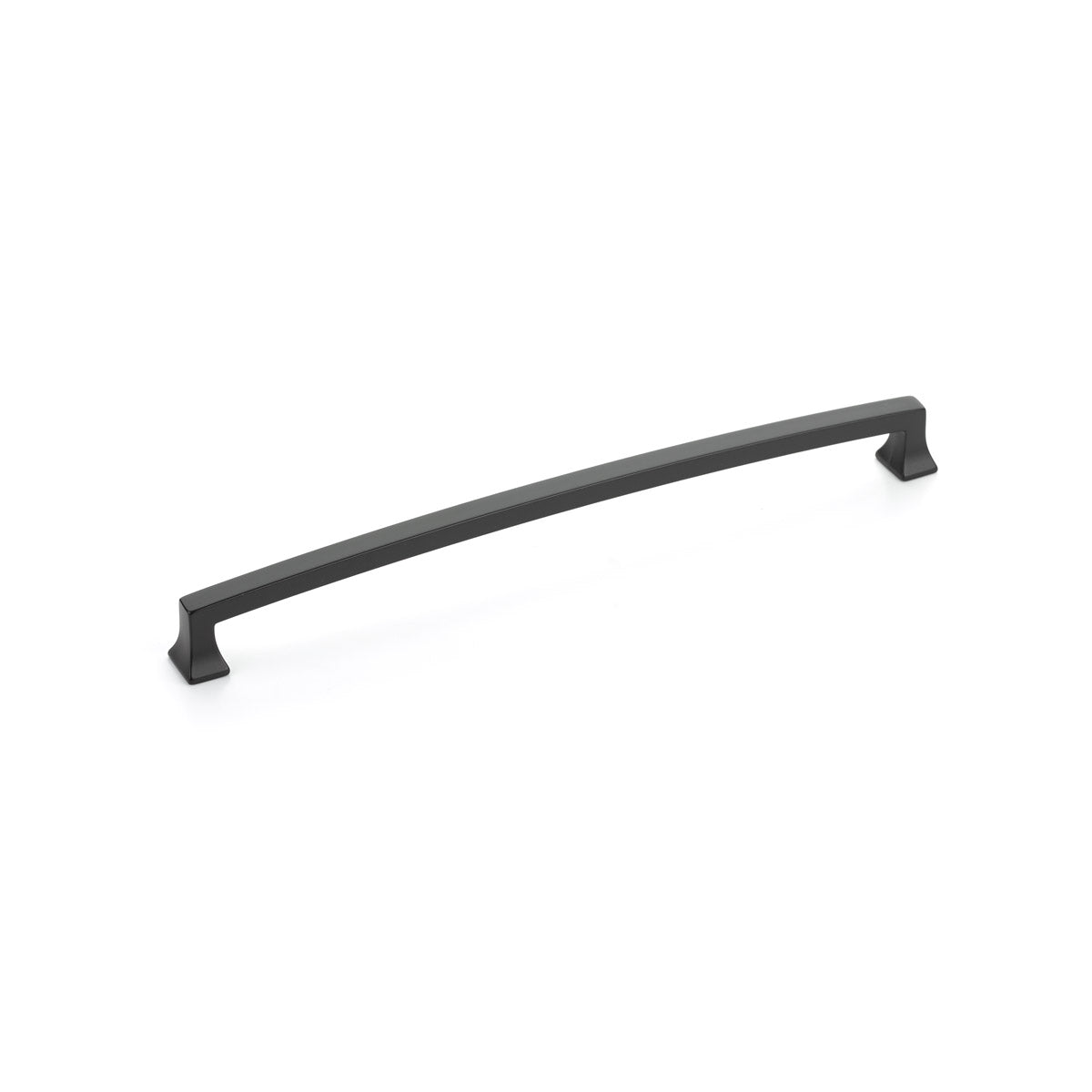 Schaub Menlo Park Arched Pull 10" Matte Black