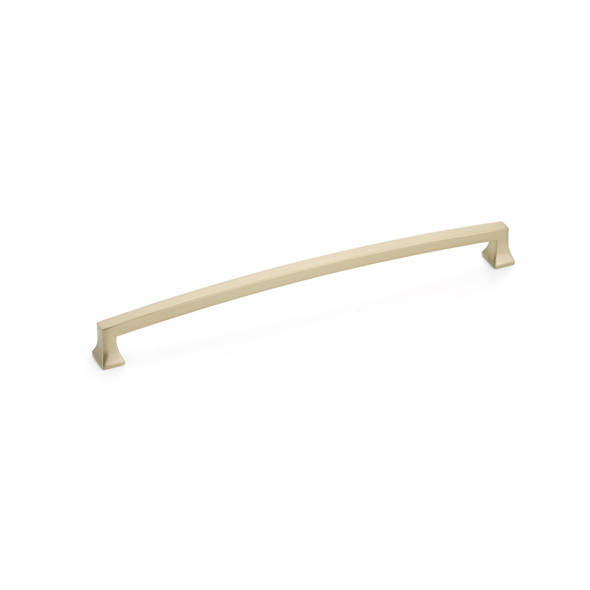 Schaub Menlo Park Arched Pull 10" Signature Satin Brass