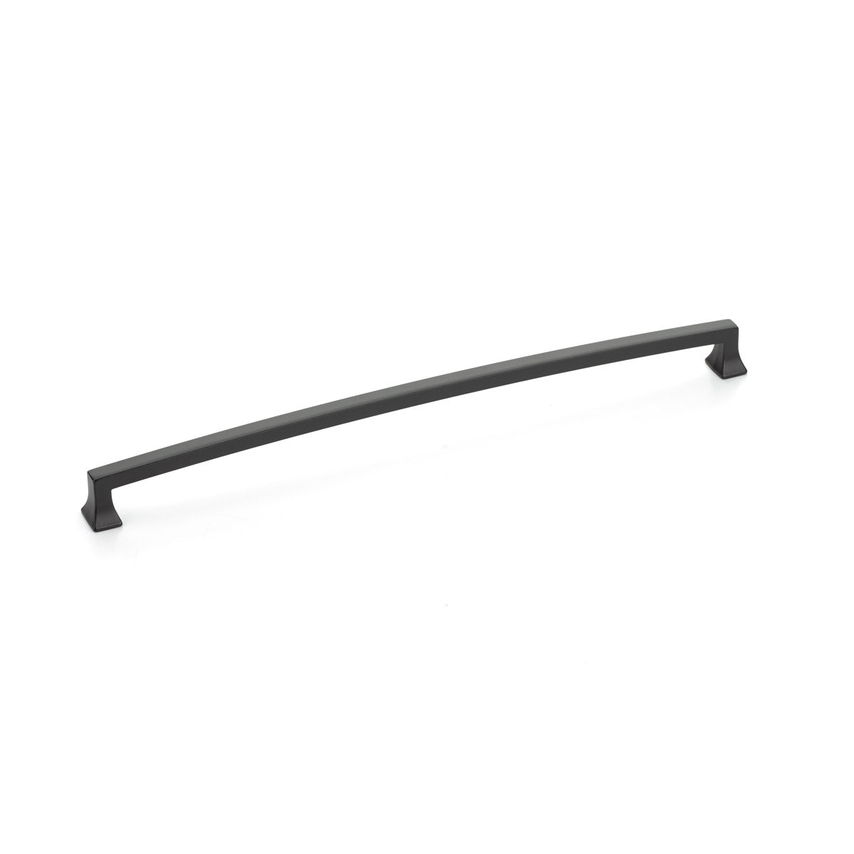 Schaub Menlo Park Arched Pull 12" Matte Black