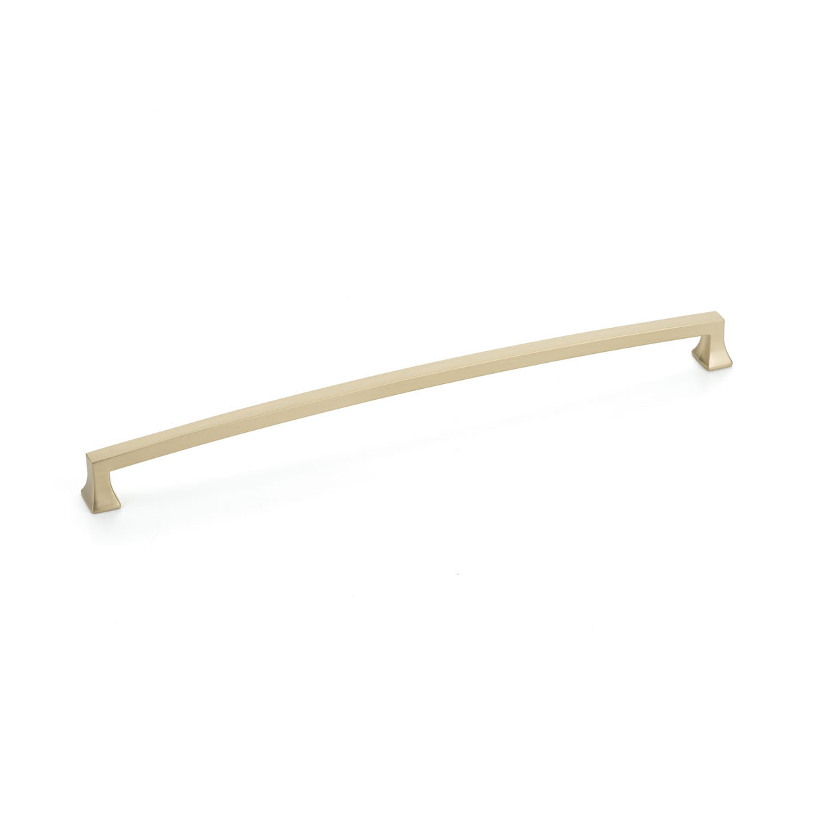 Schaub Menlo Park Arched Pull 12" Signature Satin Brass