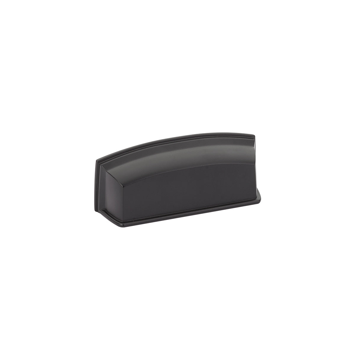 Schaub Menlo Park Cup Pull Matte Black 3-1/2" cc