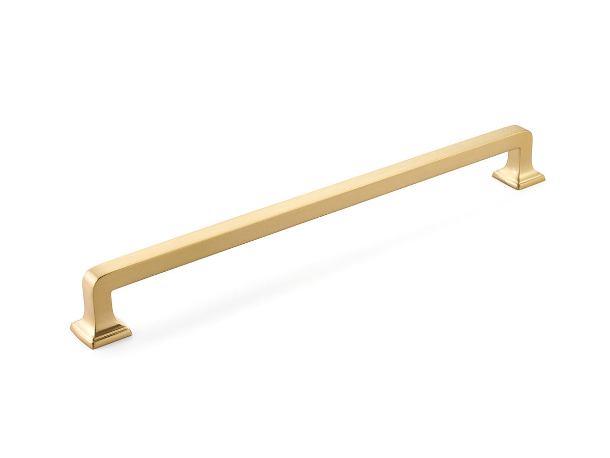 Schaub Menlo Park Pull 15" Signature Satin Brass
