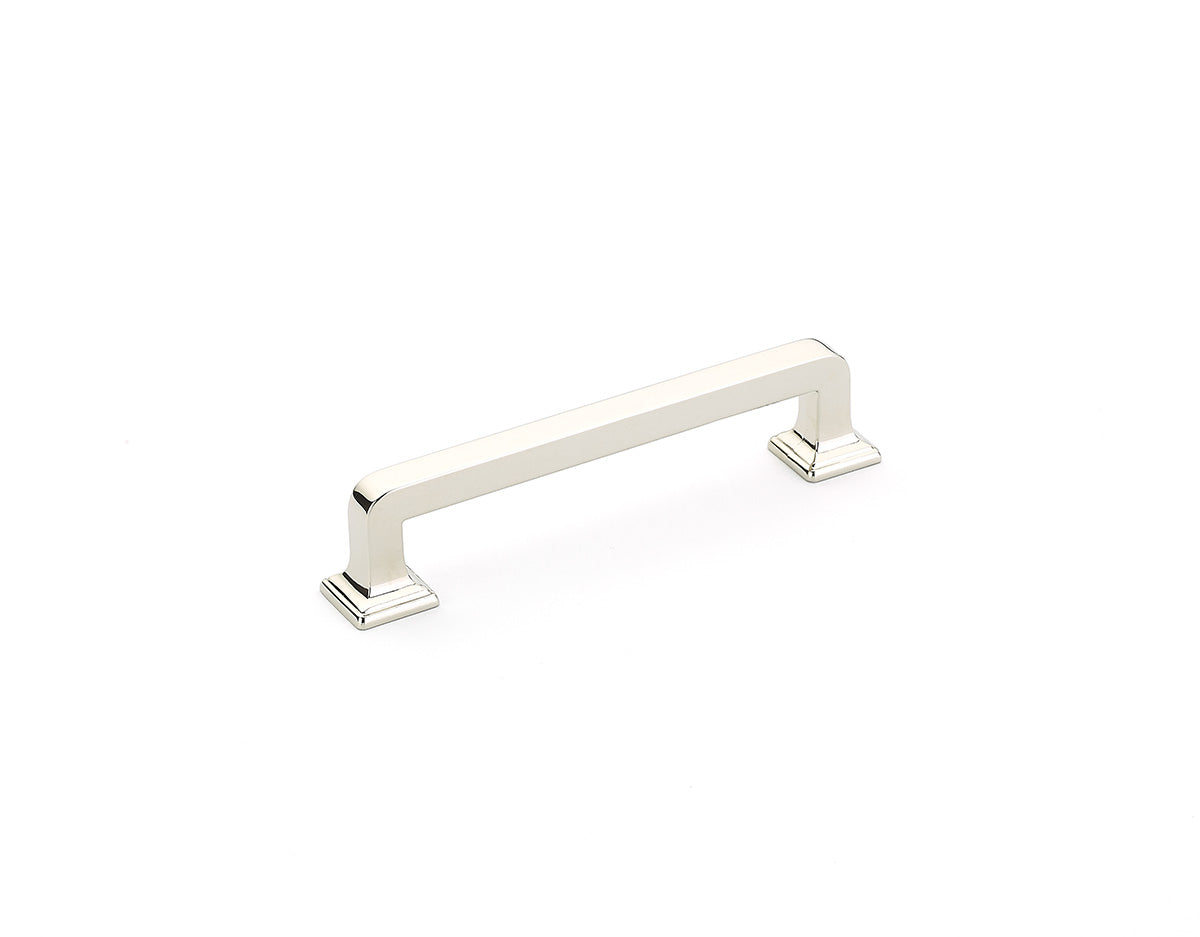 Schaub Menlo Park Pull 4" Polished Nickel