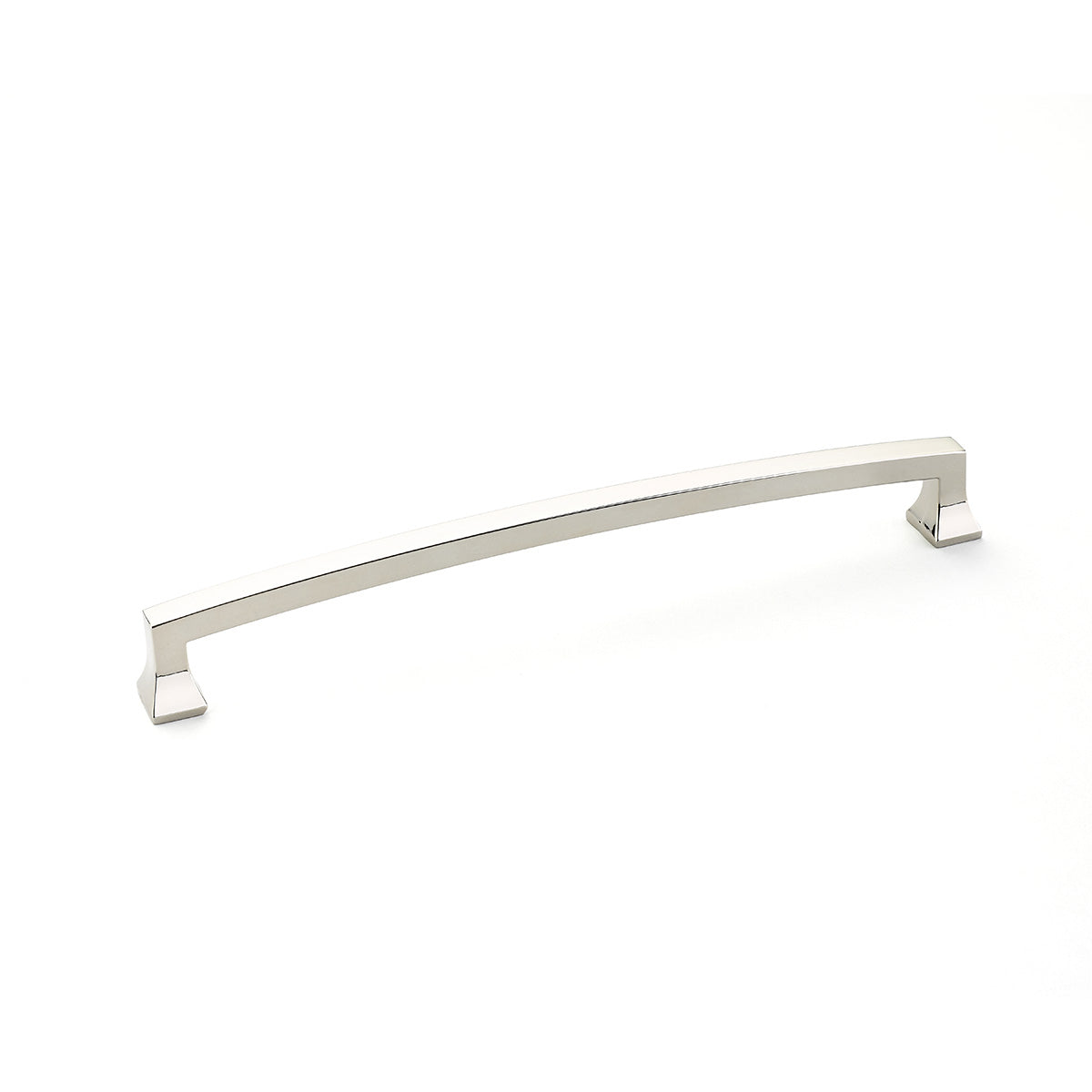 Schaub Menlo Park Arched Pull 8" Polished Nickel