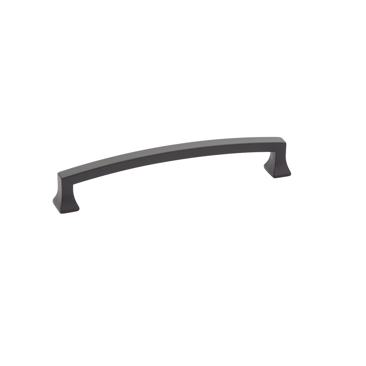 Schaub Menlo Park Arched Pull 6" Matte Black