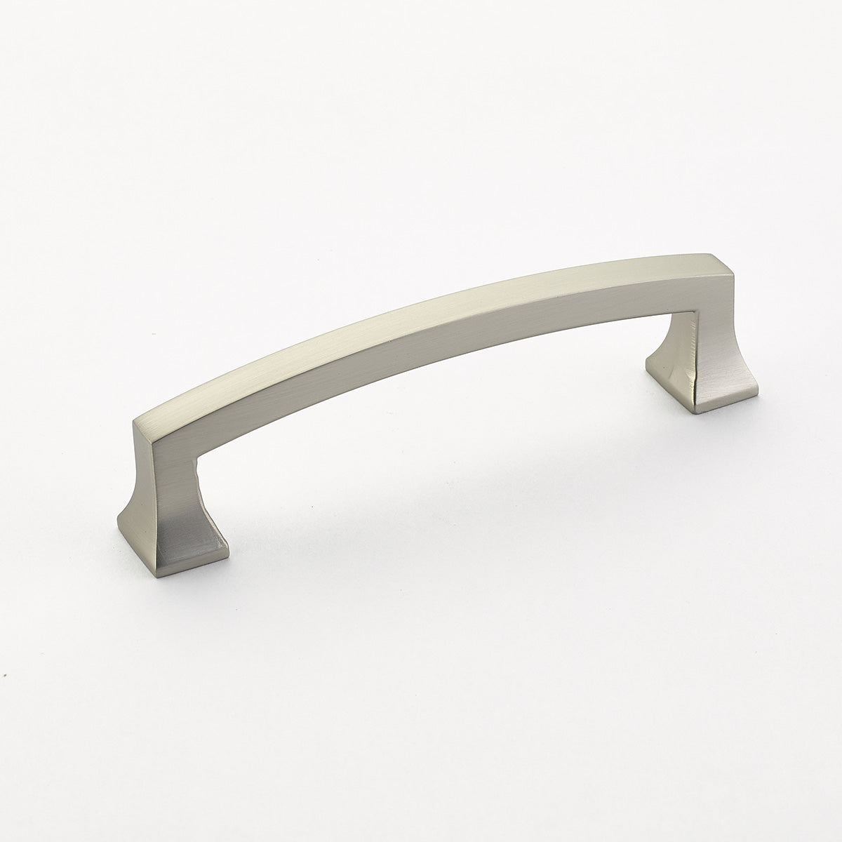 Schaub Menlo Park Arched Pull 4" Satin Nickel