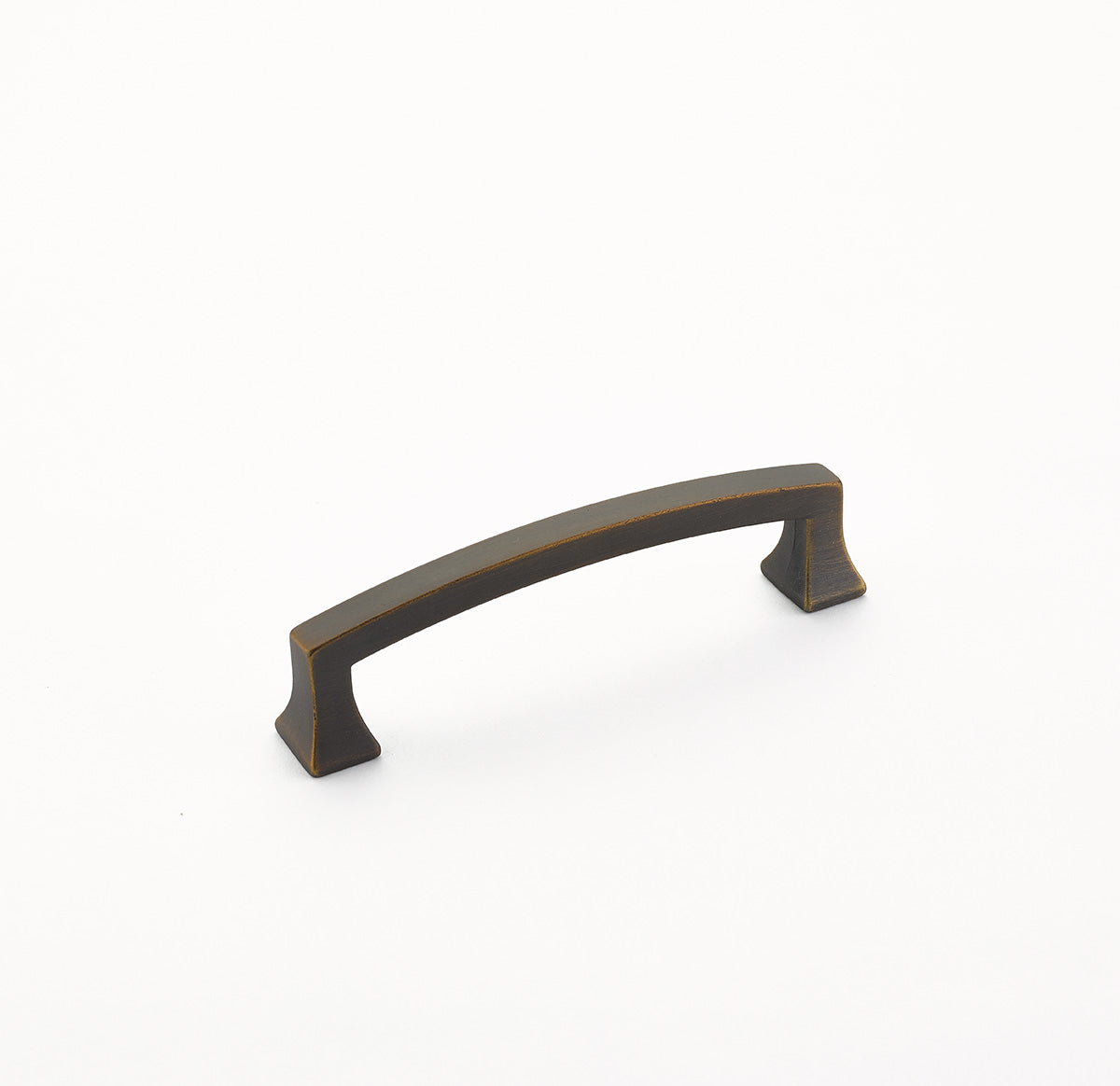 Schaub Menlo Park Arched Pull 4" Ancient Bronze