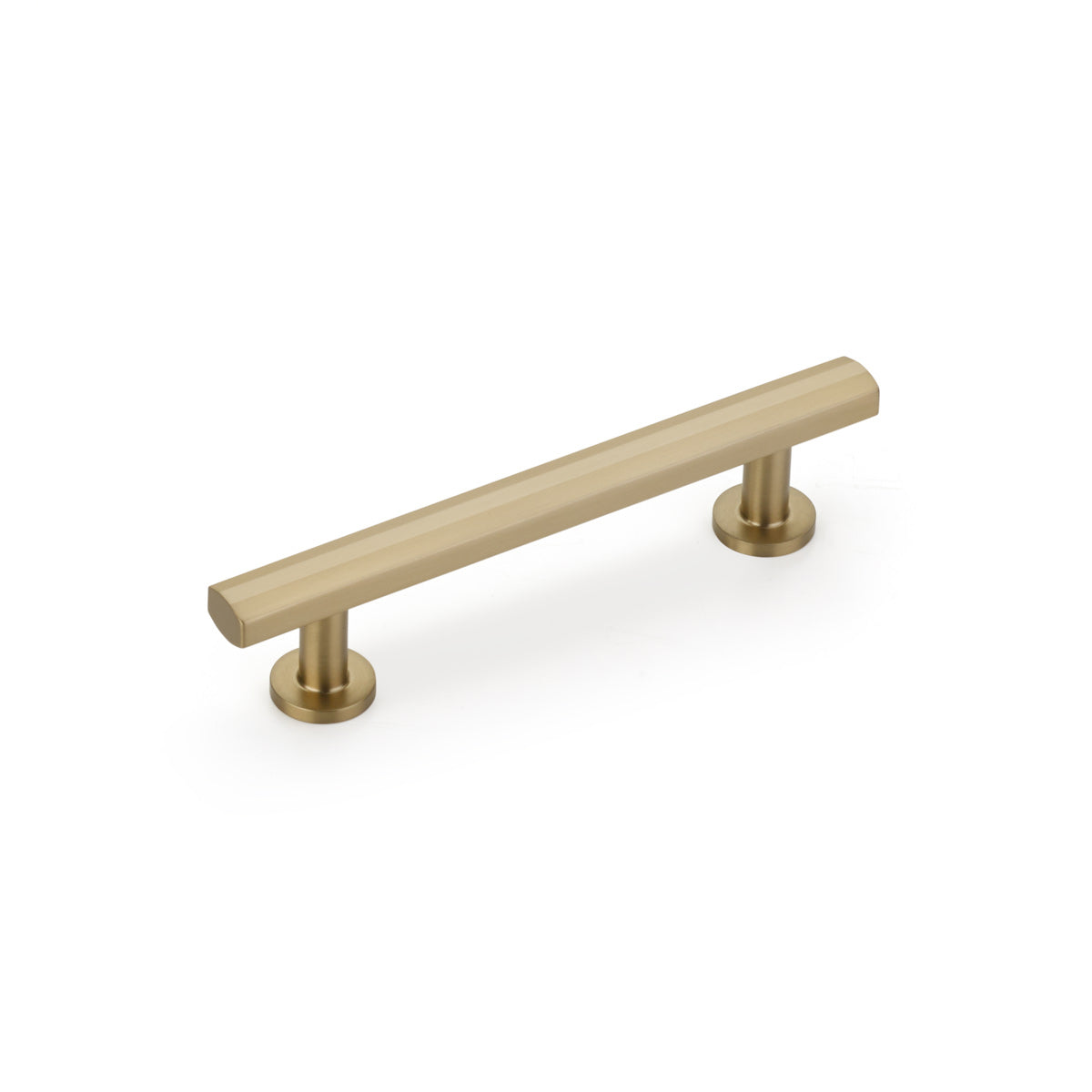 Schaub Heathrow Pull Signature Satin Brass 4" cc