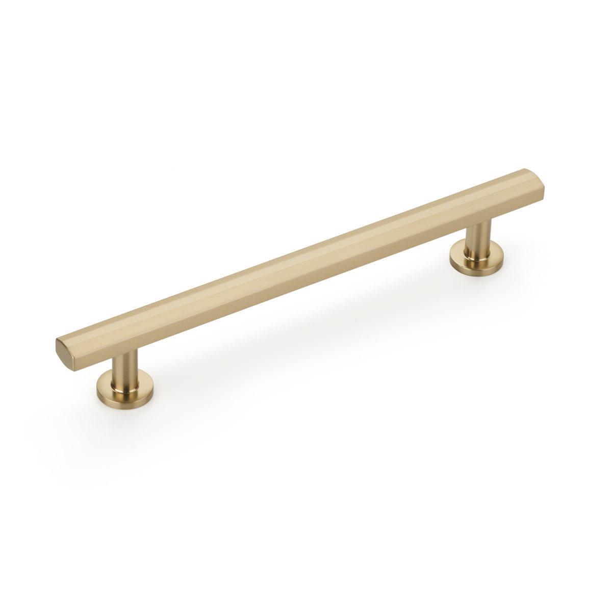 Schaub Heathrow Pull Signature Satin Brass 6" cc