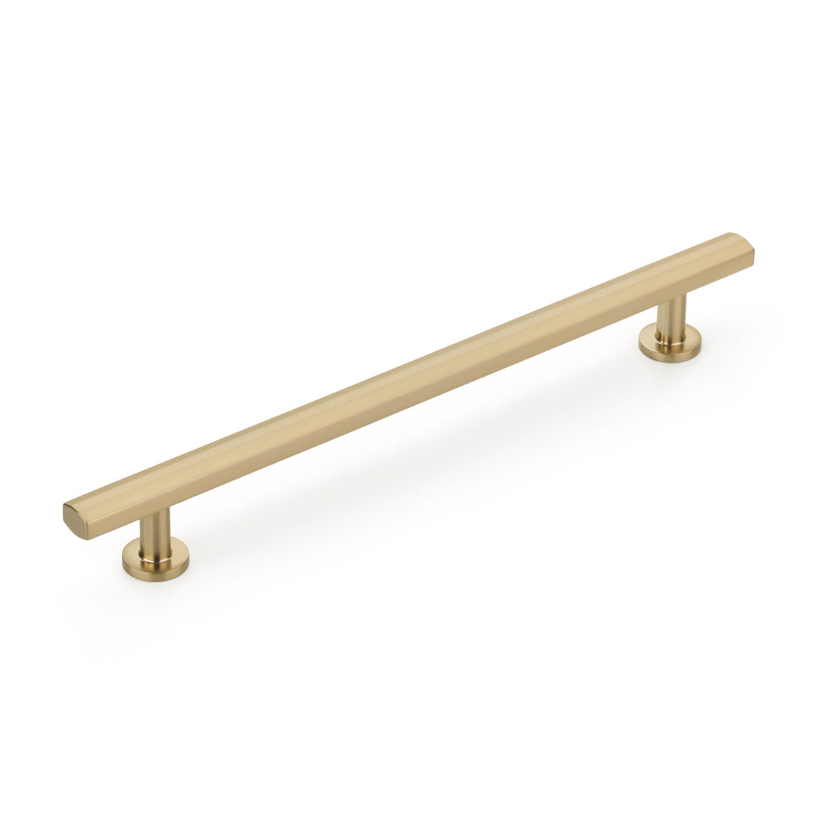Schaub Heathrow Pull Signature Satin Brass 8" cc