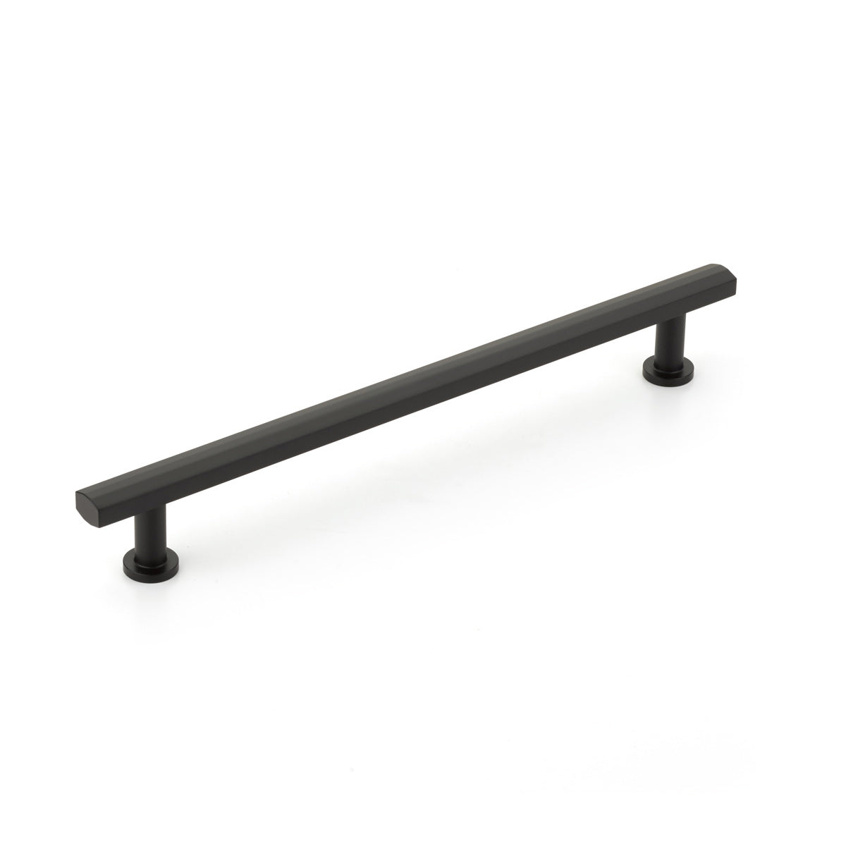 Schaub Heathrow Pull Matte Black 12" cc