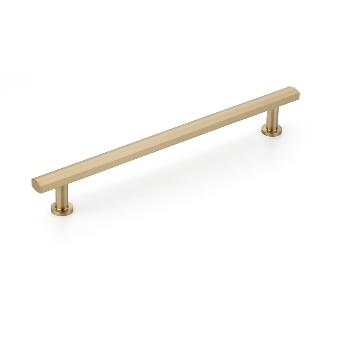 Schaub Heathrow Pull Signature Satin Brass 12" cc