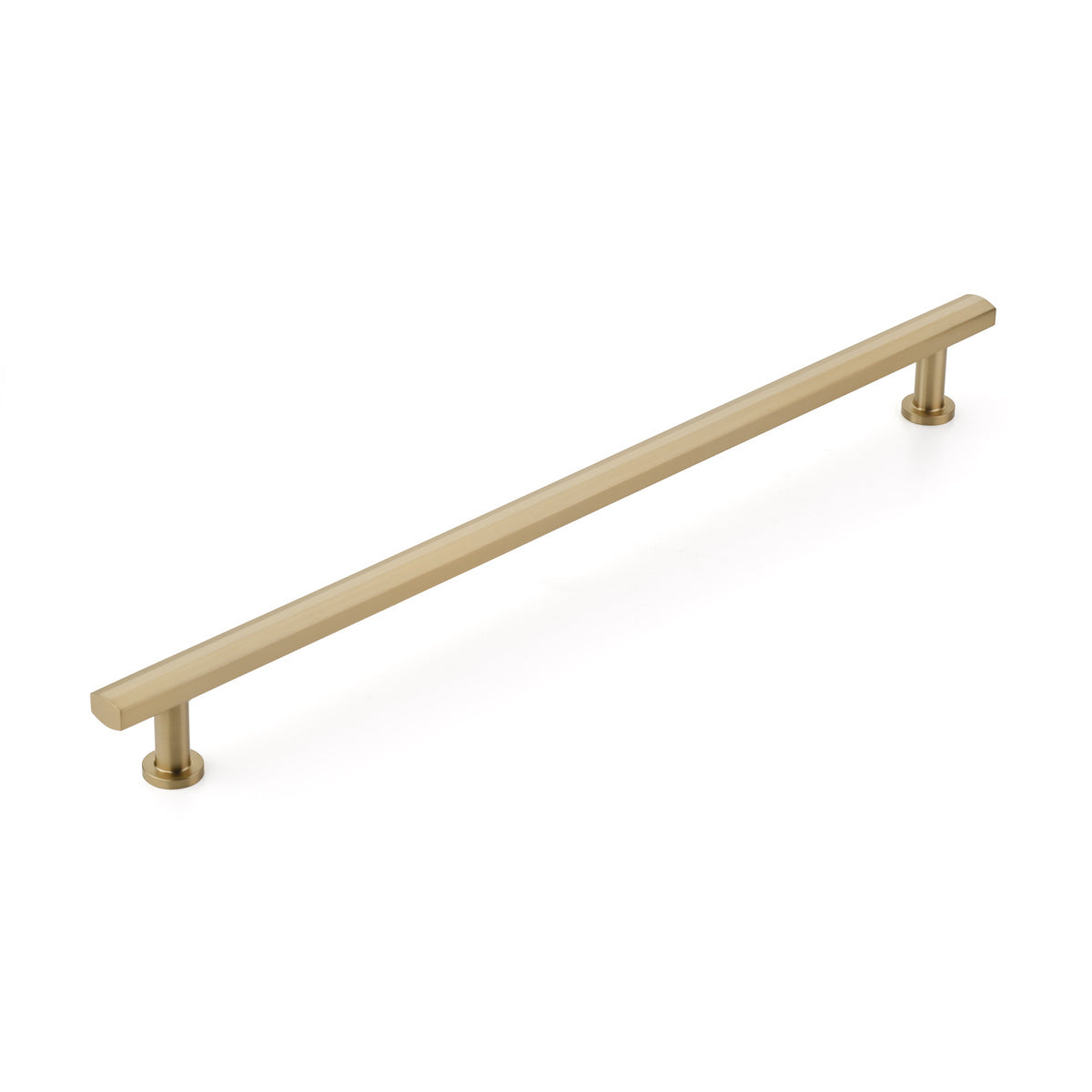 Schaub Heathrow Pull Signature Satin Brass 18" cc