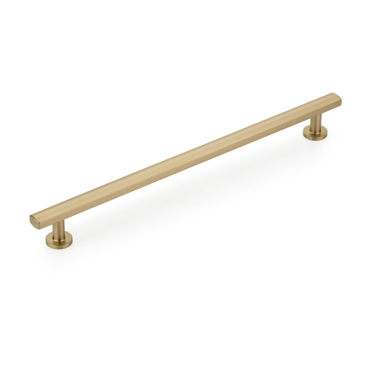 Schaub Heathrow Cabinet Pull Signature Satin Brass 10" cc