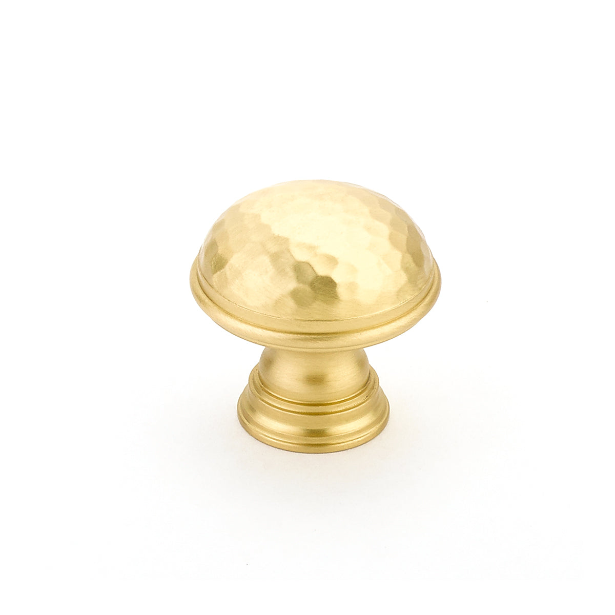 Schaub Atherton Knob 1-1/4" Satin Brass