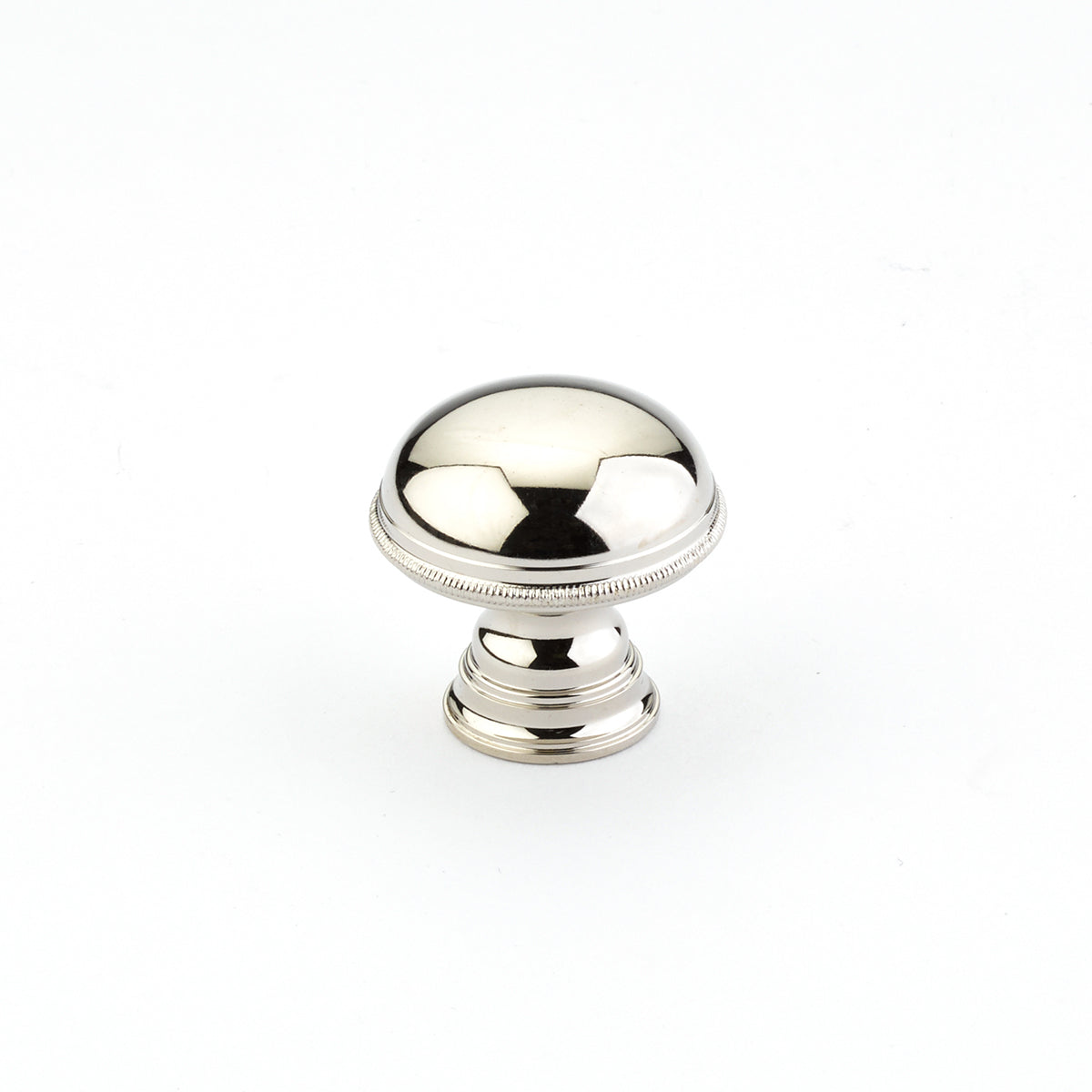 Schaub Atherton Knob 1-1/4" Polished Nickel