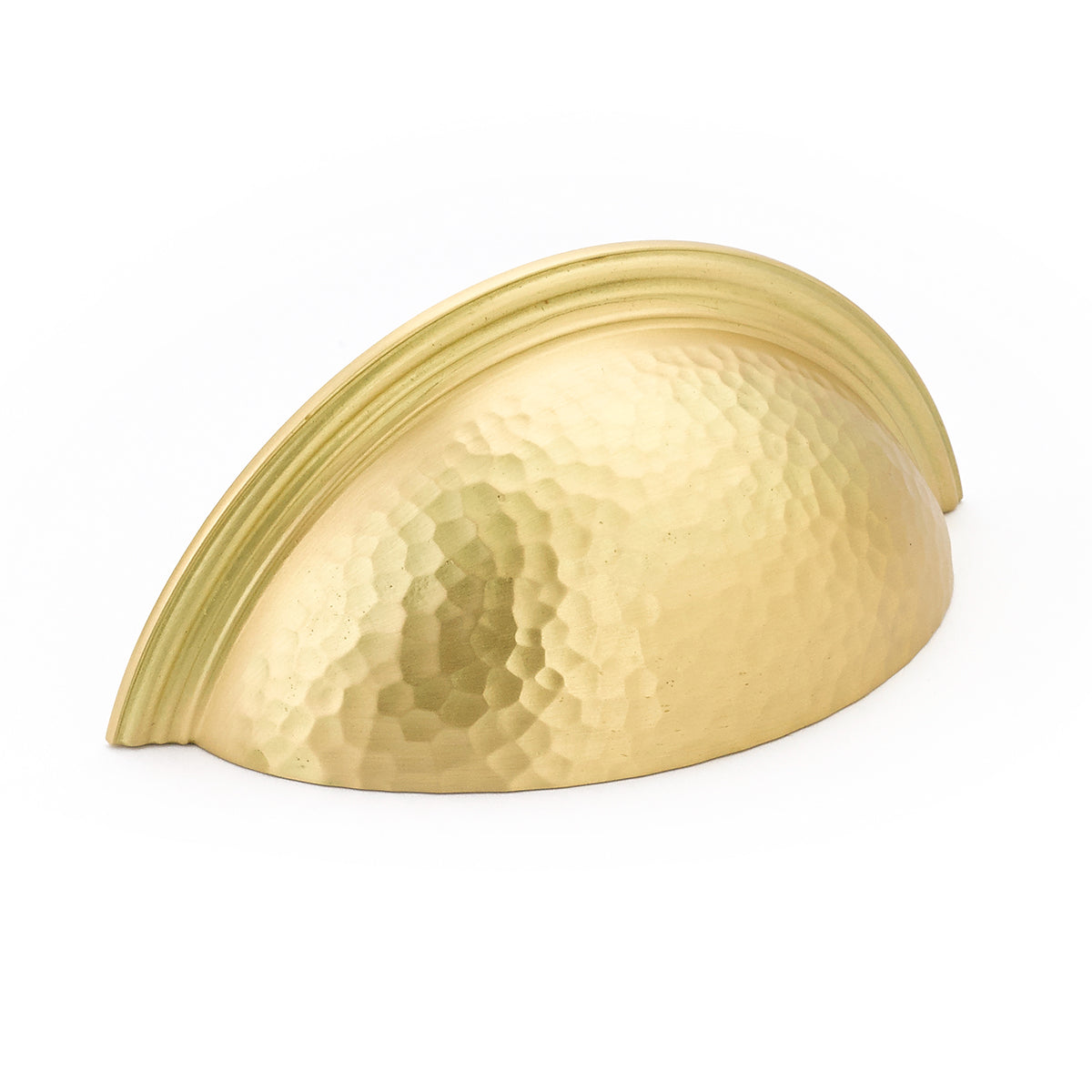 Schaub Atherton Cup Pull 3" Satin Brass