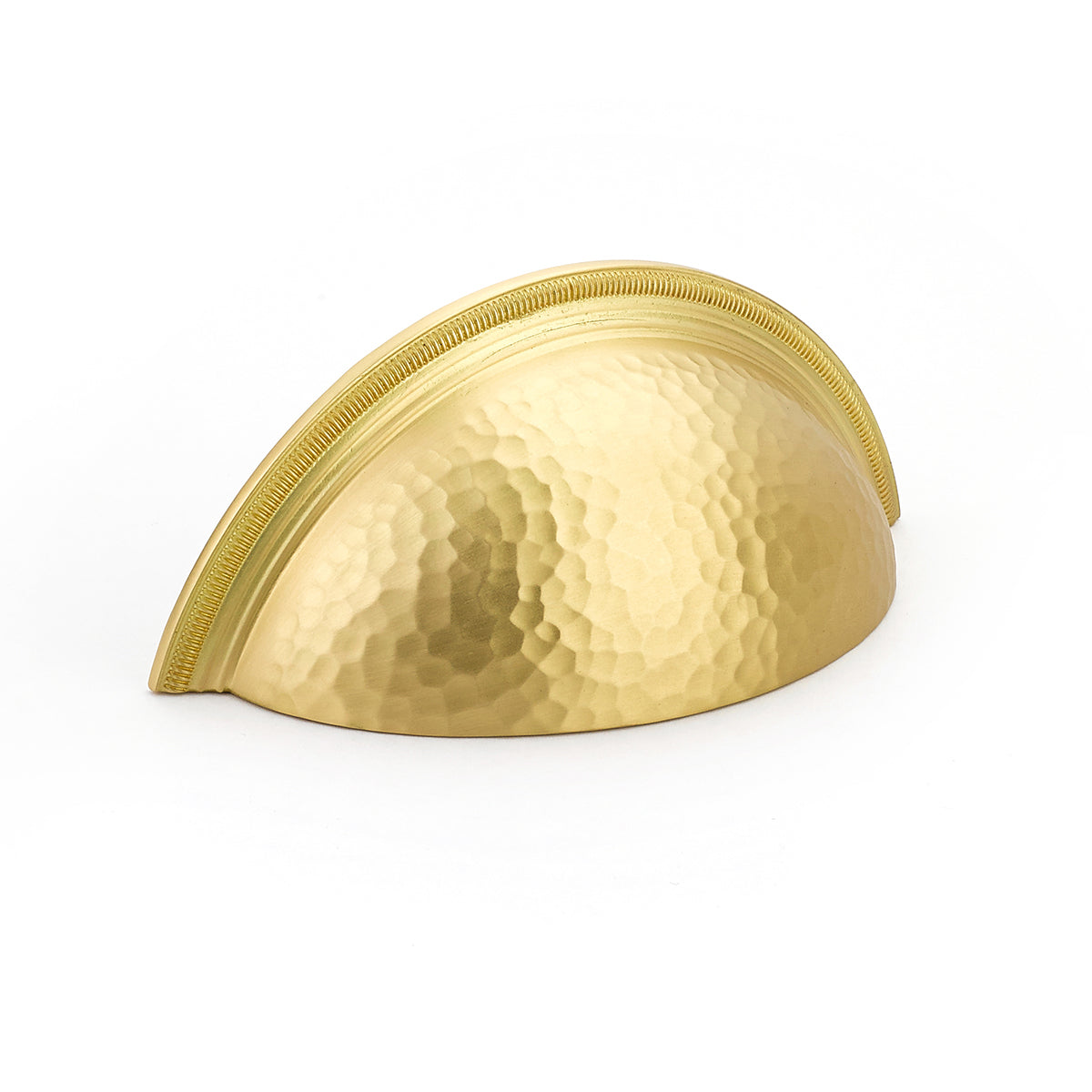 Schaub Atherton Cup Pull 3" Satin Brass