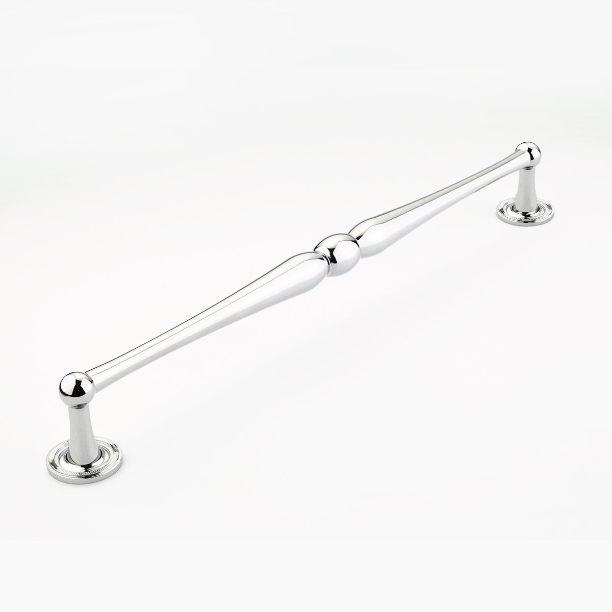 Schaub Atherton Pull 15" with knurled footplate Polished Chrome