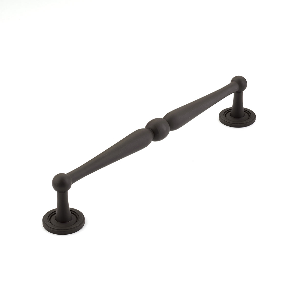 Schaub Atherton Pull Oil Rubbed Bronze 8" cc with plain footplate