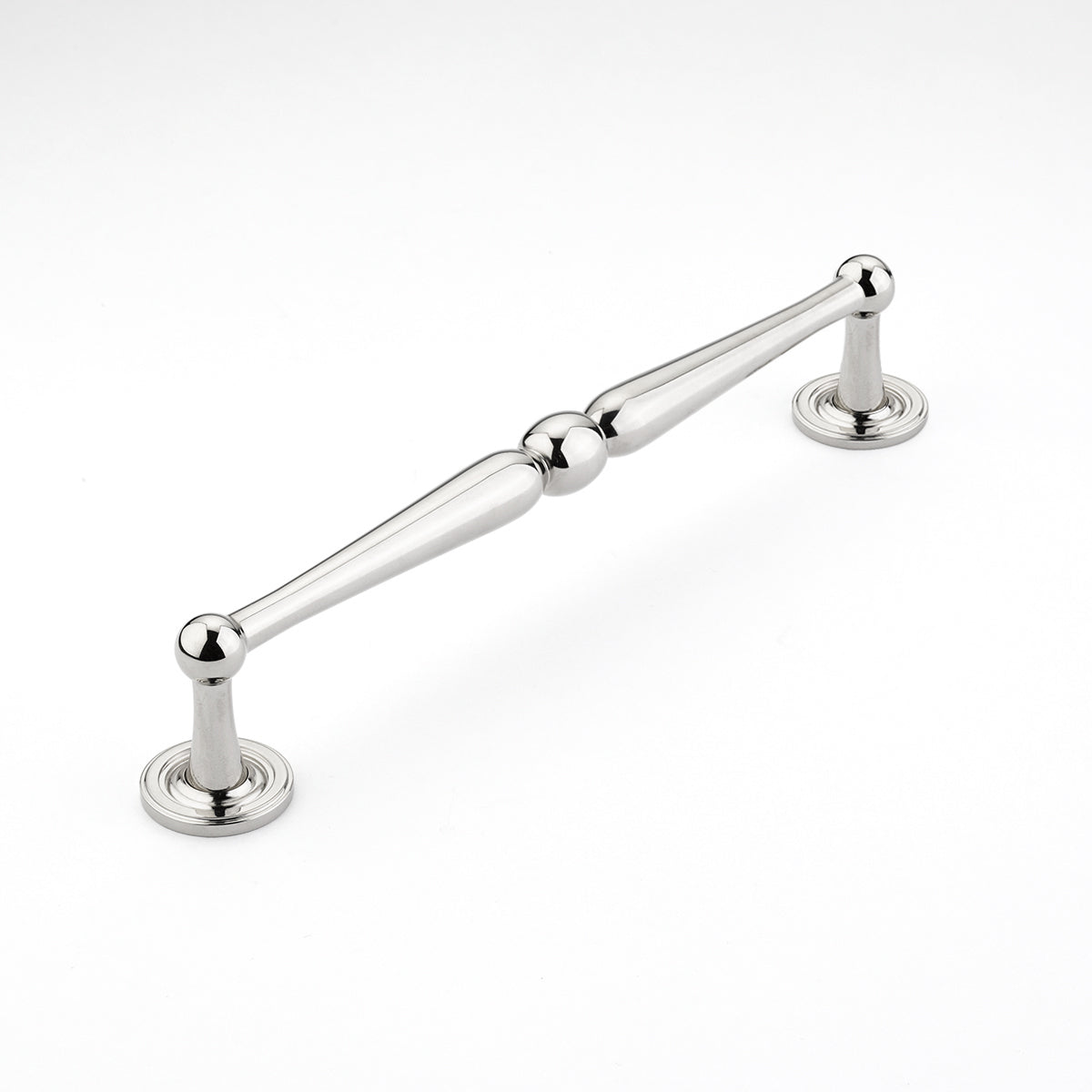 Schaub Atherton Pull Polished Chrome 8" cc with plain footplate