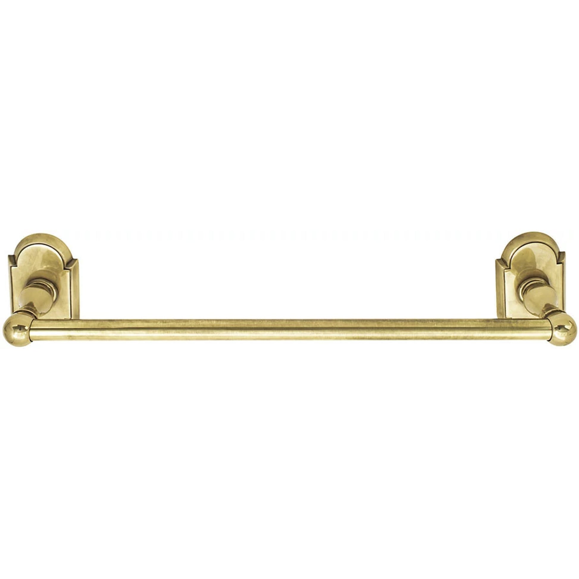 Traditional Brass Towel Bar