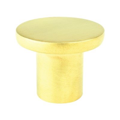 Berenson Disc Small Knob - Soft Gold