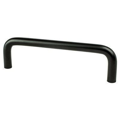 Berenson Advantage Wire Pulls Pull - 4 in (101.6mm) - Matte Black