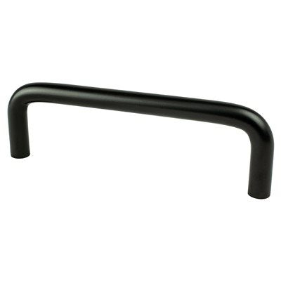 Berenson Advantage Wire Pulls Pull - 96mm (3-25/32 in) - Matte Black