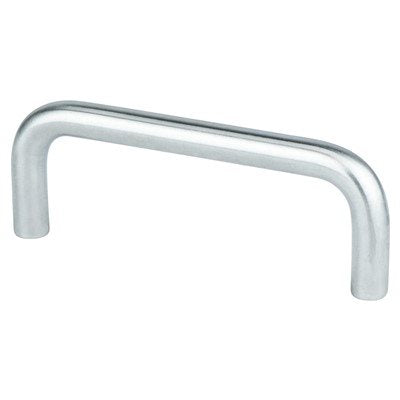 Berenson Advantage Wire Pulls Pull - 3 in (76.2mm) - Satin Chrome