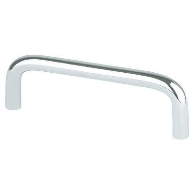 Berenson Advantage Wire Pulls Pull - 3-1/2 in (88.9mm) - Polished Chrome
