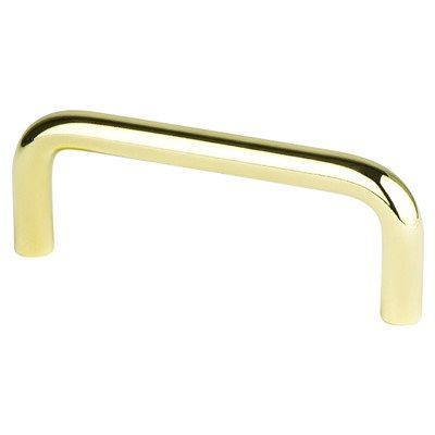 Berenson Advantage Wire Pulls Pull - 3 in (76.2mm) - Polished Brass