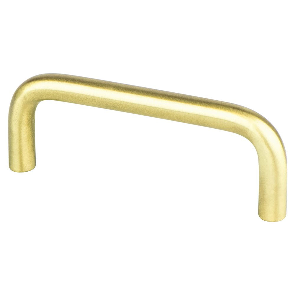 Berenson Advantage Wire Pulls Pull - 3 in (76.2mm) - Satin Brass