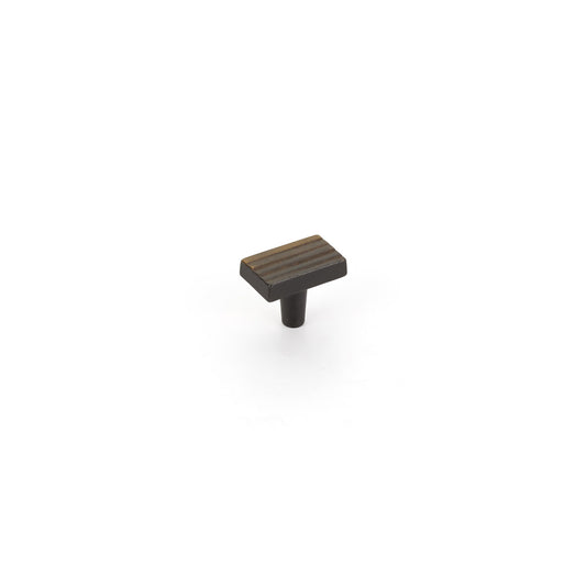 Schaub Stradella Knob Overall 1.5" Antique Bronze