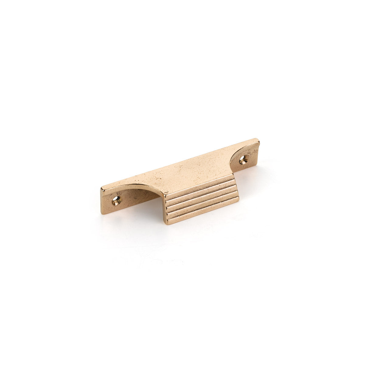 Schaub Stradella Edge Pull 4" Natural Bronze