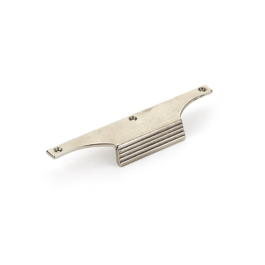Schaub Stradella Edge Pull 3-1/2" Polished White Bronze