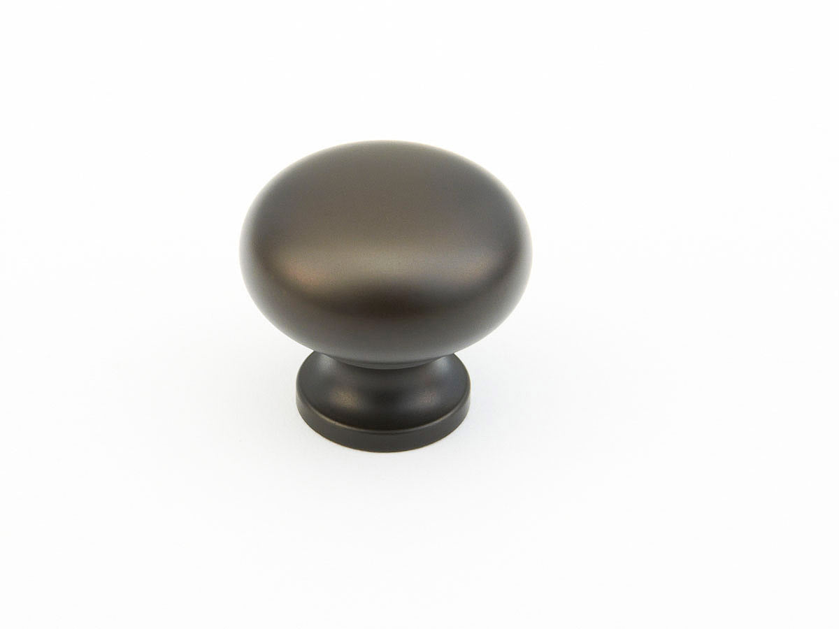 Schaub Traditional / Country Round Knob 1-1/4" Oil Rubbed Bronze