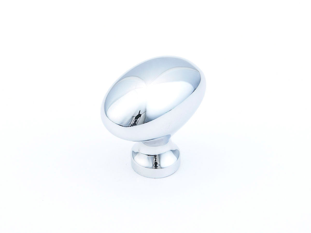Schaub Traditional / Country Knob 1-3/8" Polished Chrome