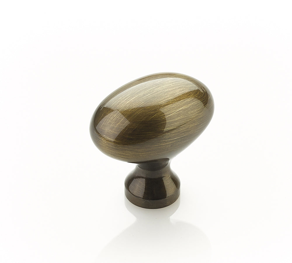 Schaub Traditional Knob 1-3/8" Antique Brass