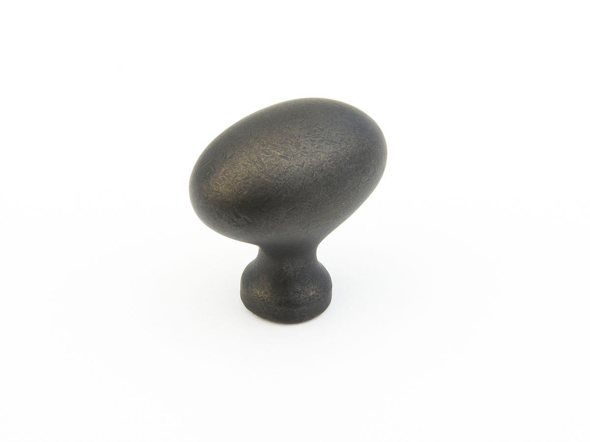 Schaub Traditional Knob 1-3/8" Distressed Bronze