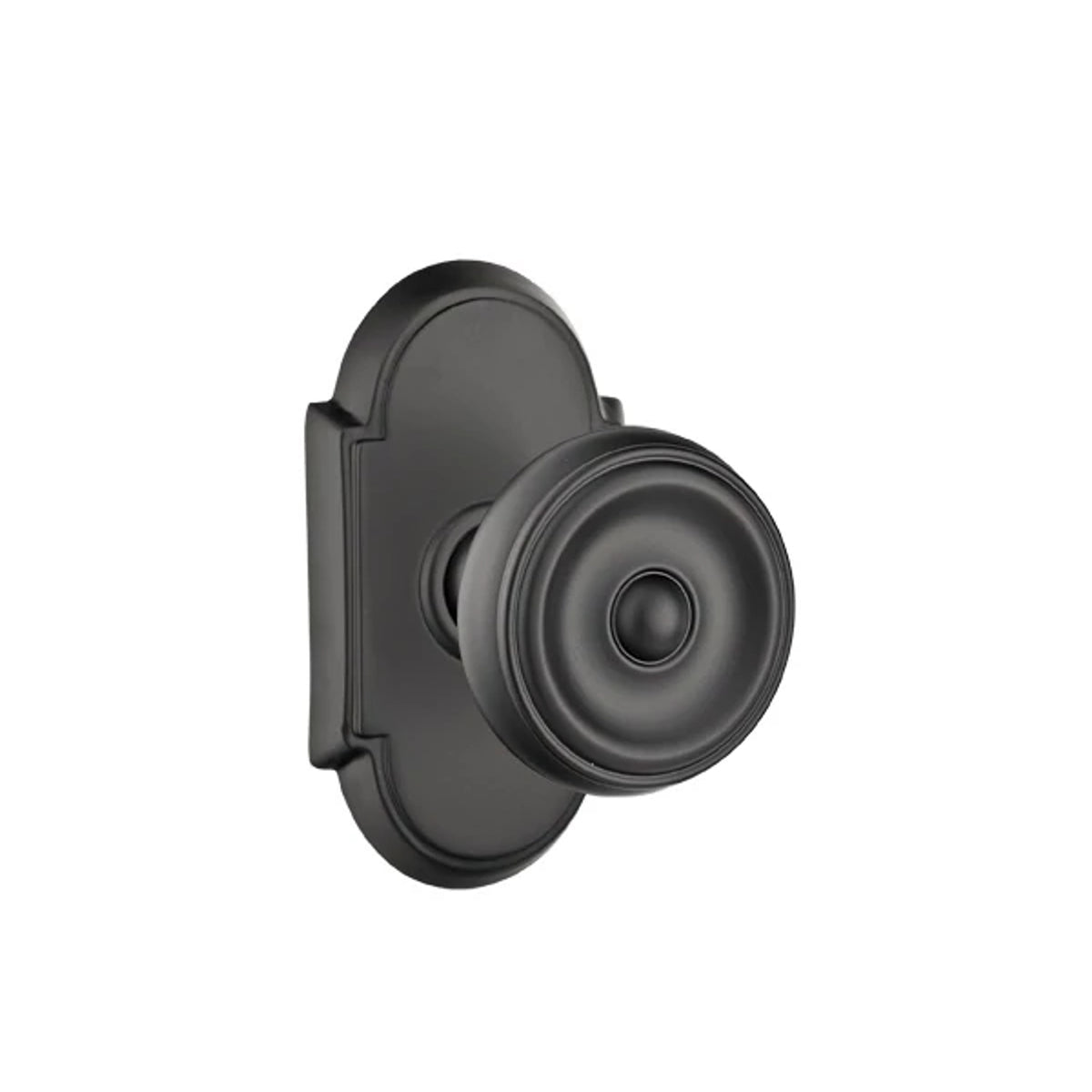 Waverly Key In Knob – flat-black