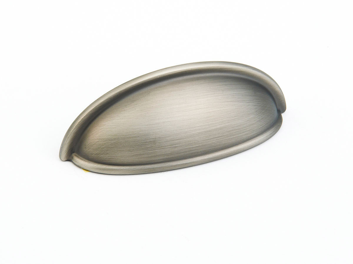 Schaub Traditional Cup Pull 3" Antique Nickel
