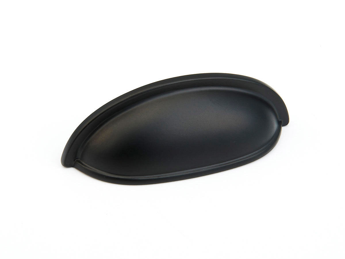 Schaub Traditional Cup Pull 3" Flat Black