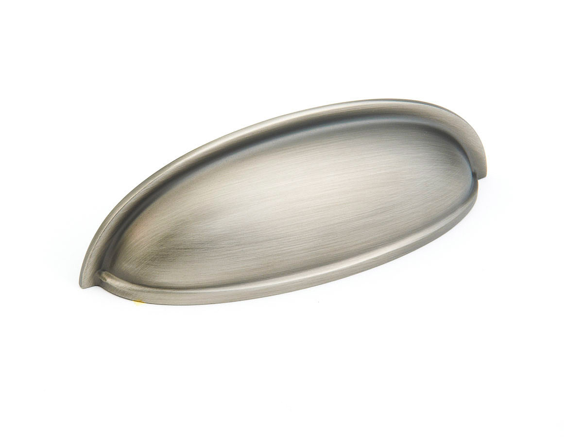 Schaub Traditional Cup Pull 3" Antique Nickel