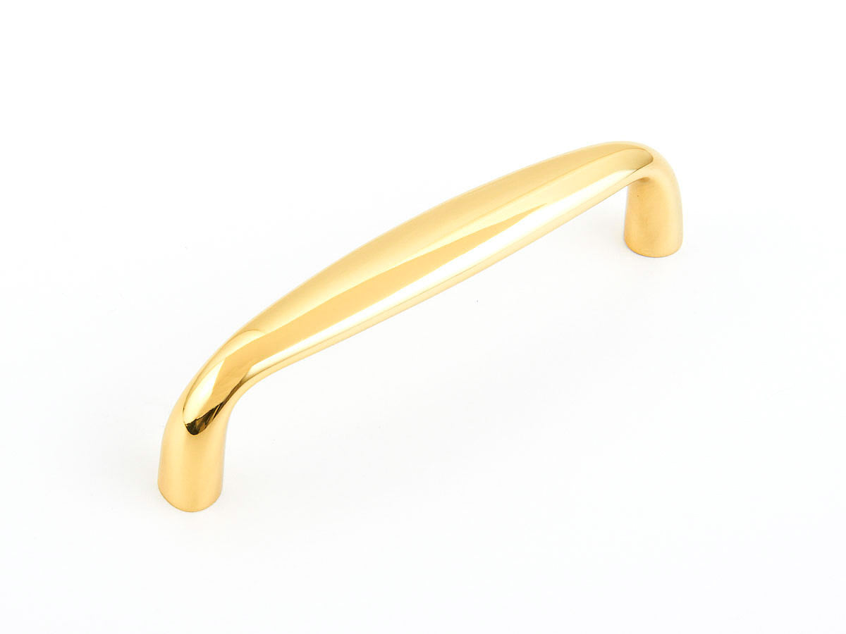 Schaub Traditional Pull 4" Polished Brass