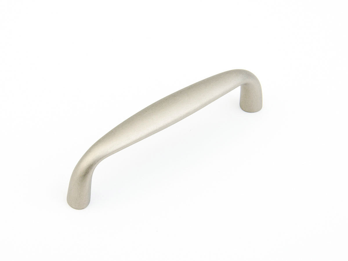 Schaub Traditional Pull 4" Distressed Nickel