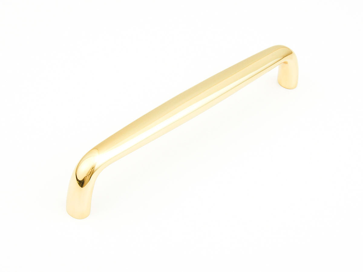 Schaub Traditional Pull 10" Polished Brass