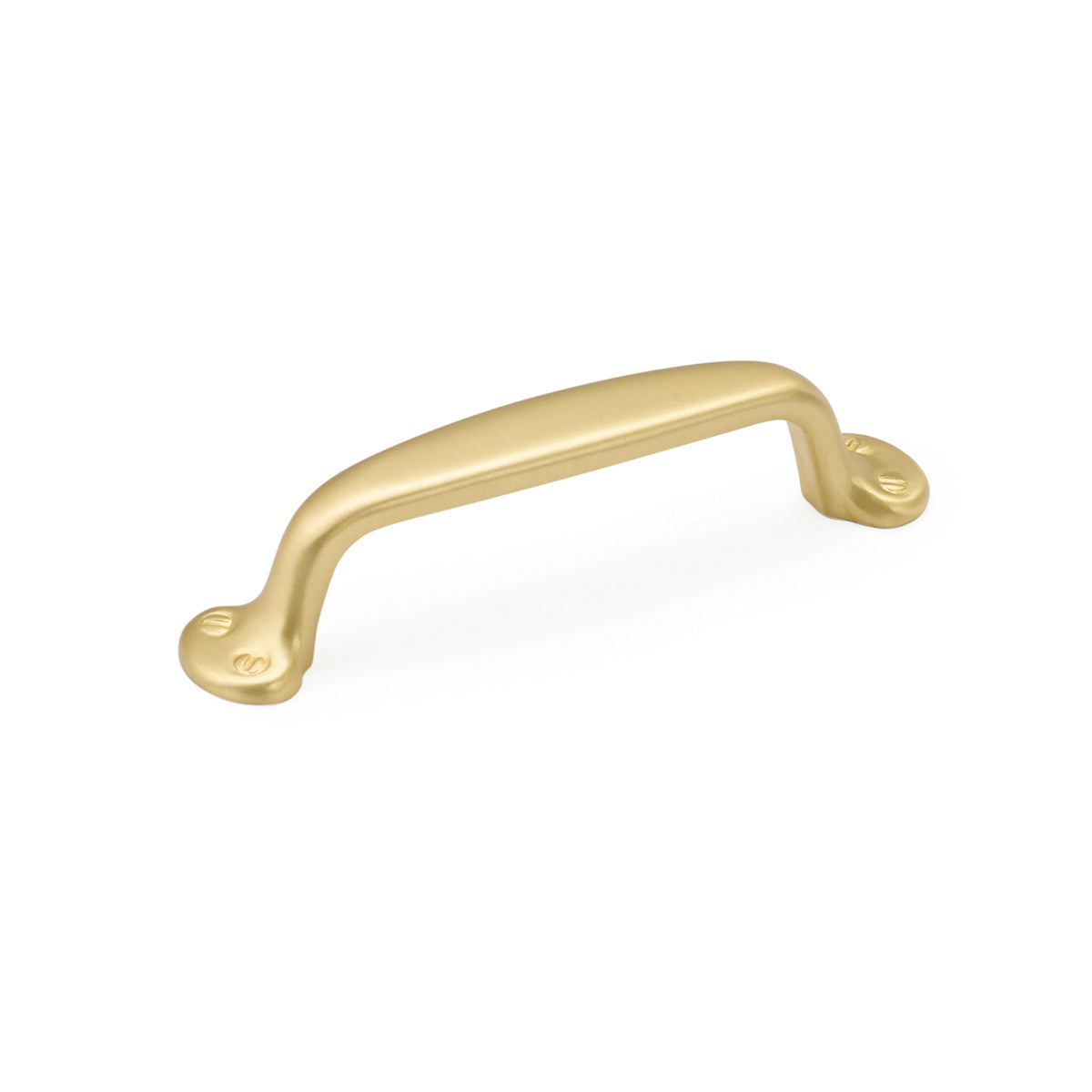 Schaub Country Pull 4" Satin Brass